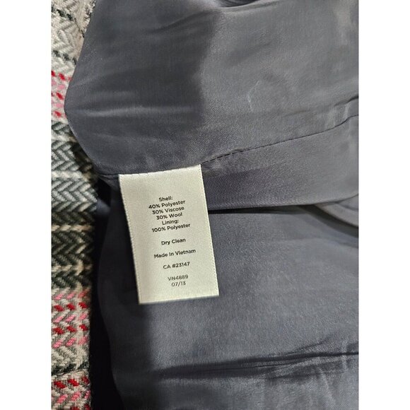 Women's Talbots‎ Wool Blend Straight Skirt Lined Size 6P - Picture 5 of 7